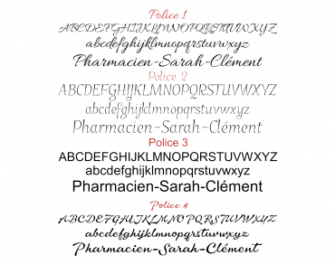 Badge en bois personnalisé infirmière, infirmier, médecin, interne, soignante