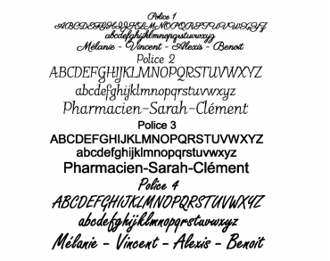 Badge médical personnalisé en bois petit modèle caducée médecin