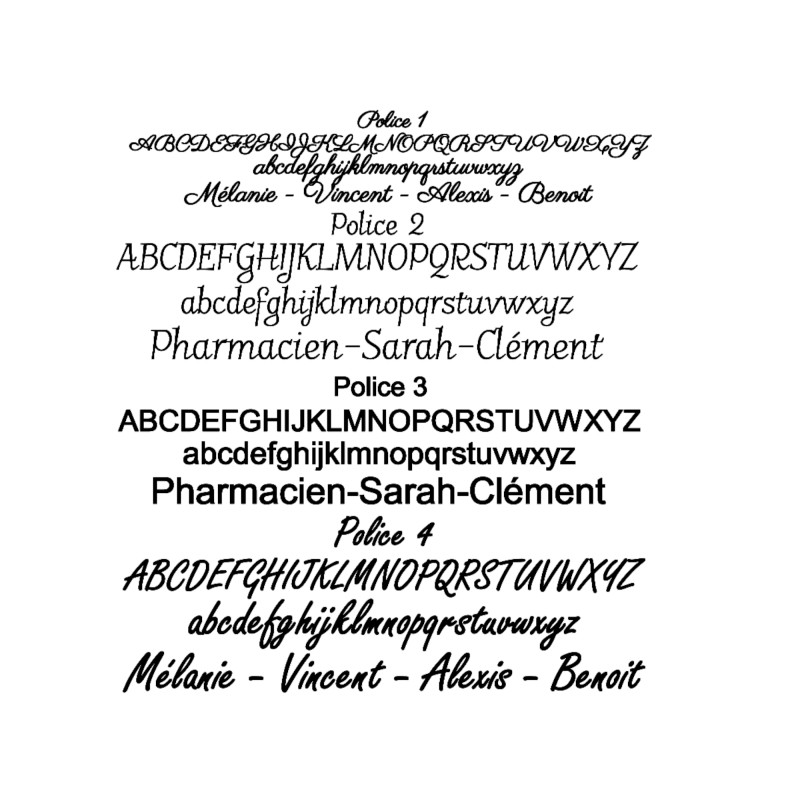 Badge préparatrice en bois et couleur personnalisé pharmacie