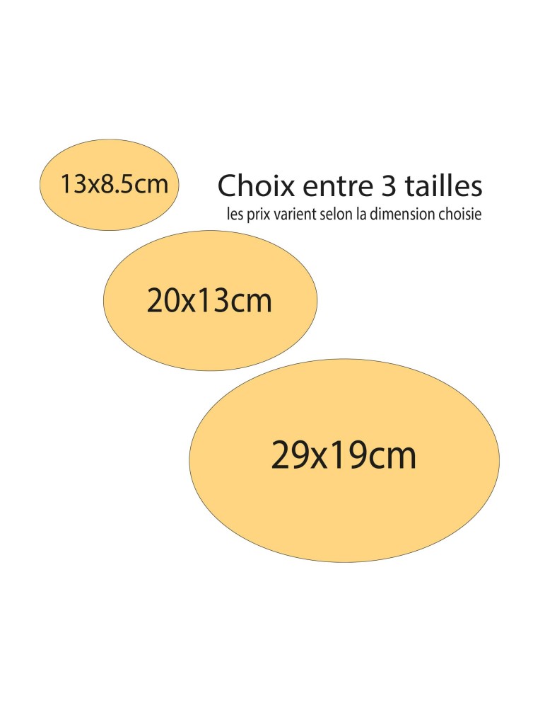Plaque de Porte Personnalisable thème danse chausson bois ou plexi