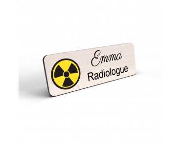 Badge Radiologue Personnalisé