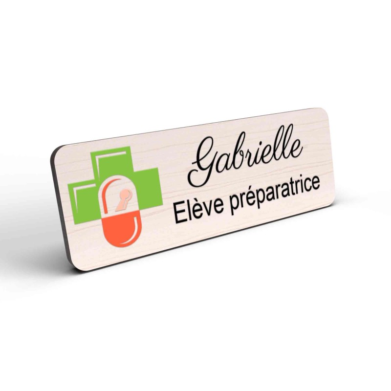 Badge pharmacie Personnalisé