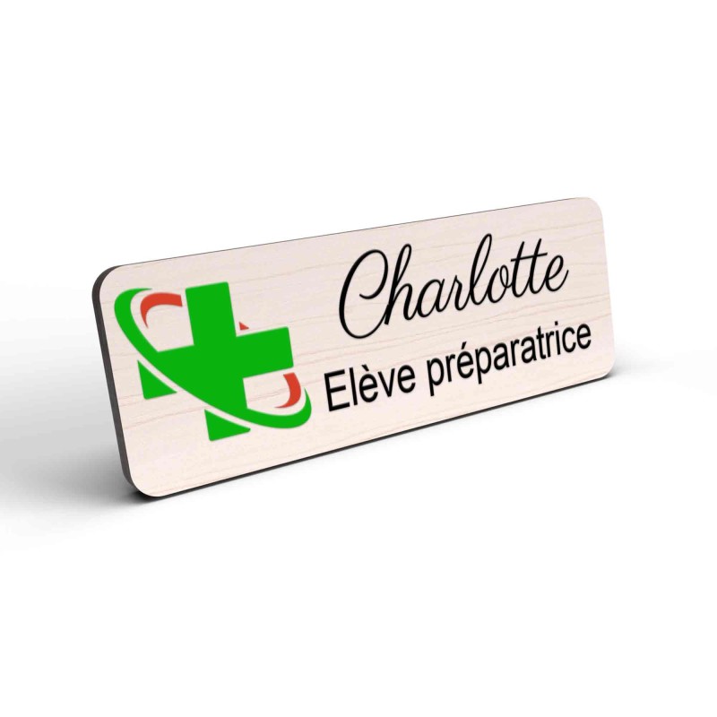 Badge pharmacie Personnalisé