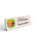 Badge Petite Enfance Personnalisé - Professionnel Crèche, Puéricultrice, Animatrice