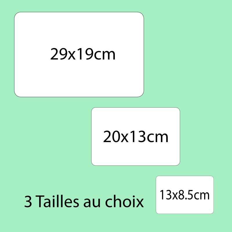 Plaque décorative Personnalisable intérieur extérieur thème mer poissons, plaque de porte ou autre support