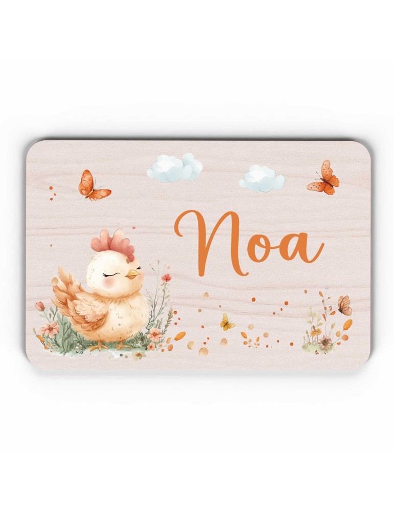 Plaque décorative Personnalisable intérieur extérieur thème ferme mouton, plaque de porte ou autre support