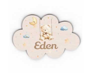 Plaque décorative Personnalisable intérieur extérieur thème nuage