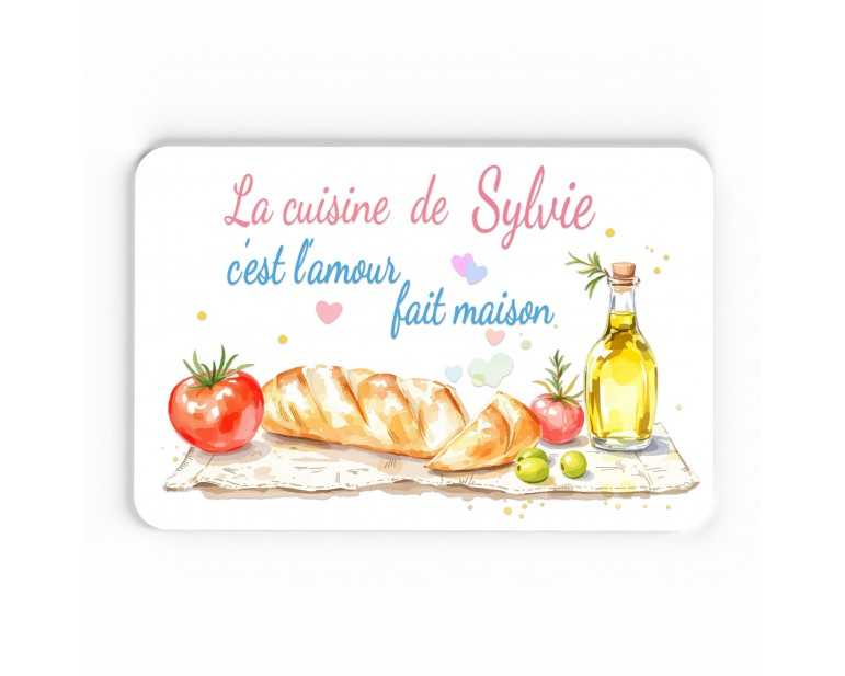 🍽️ Pancarte de Cuisine Personnalisée – Une déco unique pour les passionnés de cuisine ! 🥖