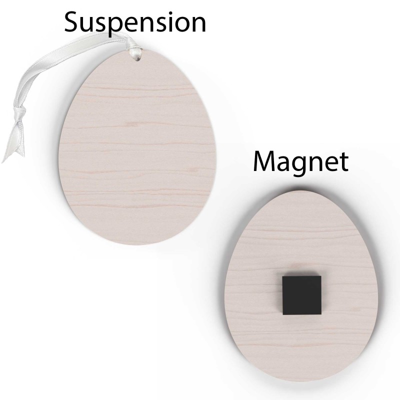 Cadeau personnalisé en bois, Suspension ou Magnet, Maman, Mamie, Nounou, Idée-cadeau fête des Mères