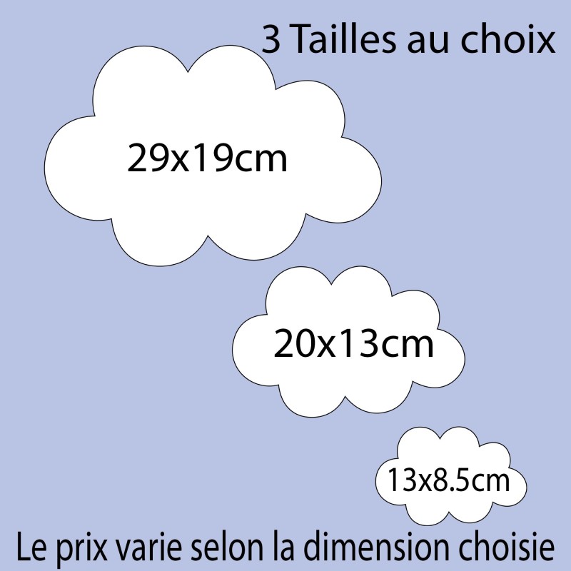 Plaque prénom nuage personnalisée, déco chambre bébé bois ou plexiglass, texte tendre, cadeau naissance original, petits pois