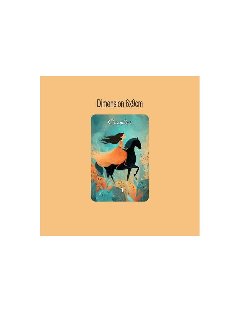 Oracle Lenormand Douceur – Jeu de 36 cartes personnalisable – Dos avec prénom – Oraclande