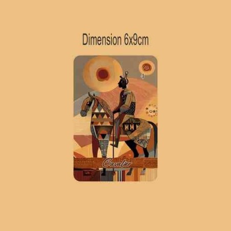 Oracle Lenormand Ancestral – Jeu de 36 cartes personnalisable – Dos avec prénom – Oraclande